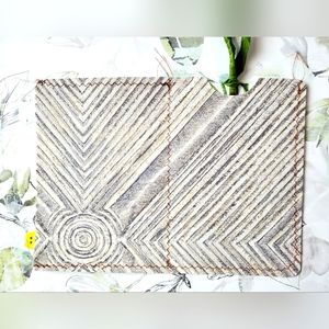 😀 HAND CRAFTED wallpaper double pocket envelope with note paper